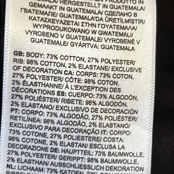 The North Face black crew sweatshirt. Oversized Size Small - Picture 7 of 7